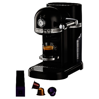 Nespresso Artisan Coffee Machine by KitchenAid Onyx Black